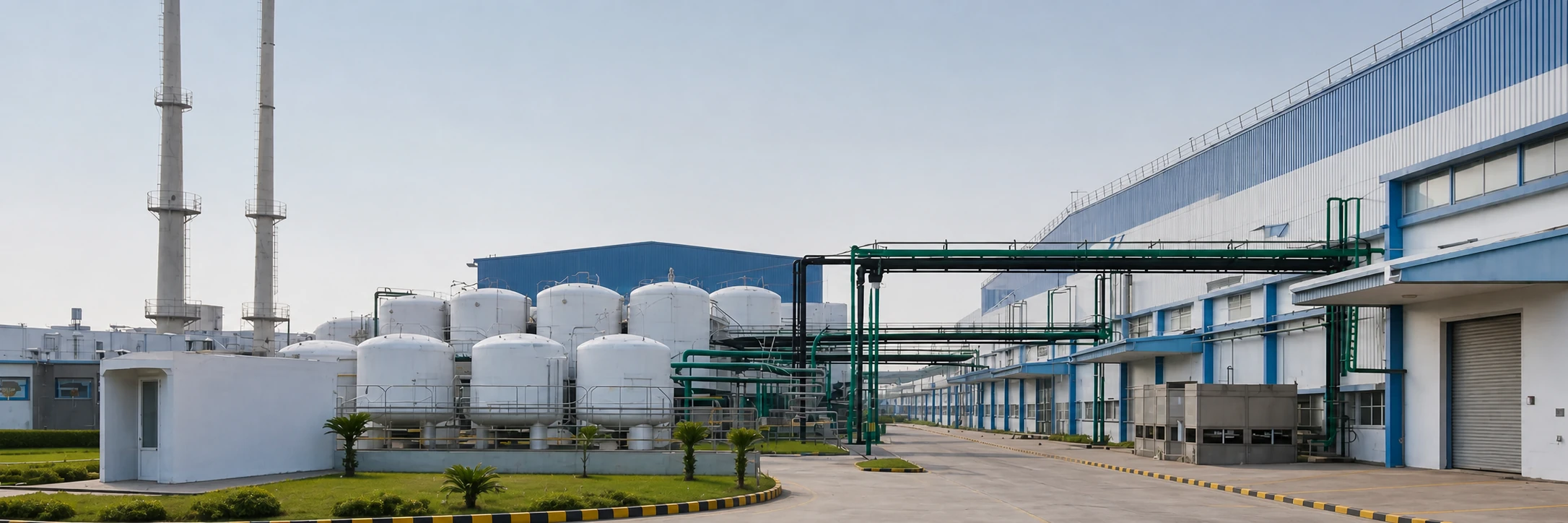 Waterside Colours manufacturing facility in India