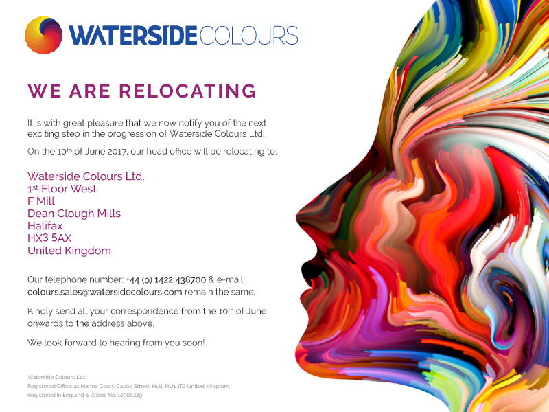 Waterside Colours company announcement